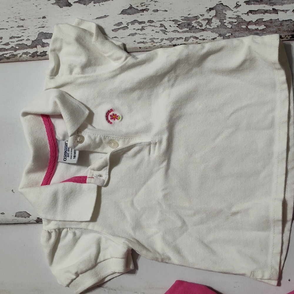 Y2K Vintage OshKosh B'gosh Daisy Flower Set - Picture 3 of 5